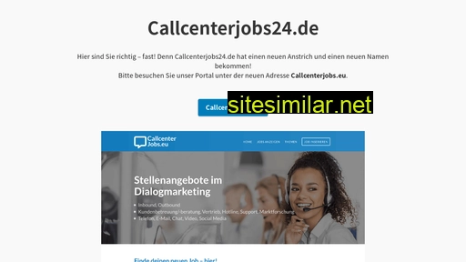 callcenterjobs24.de alternative sites