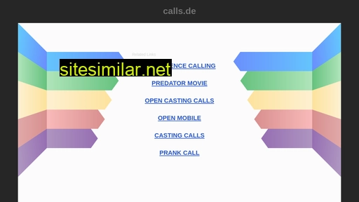 calls.de alternative sites