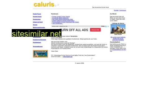 Caluris similar sites