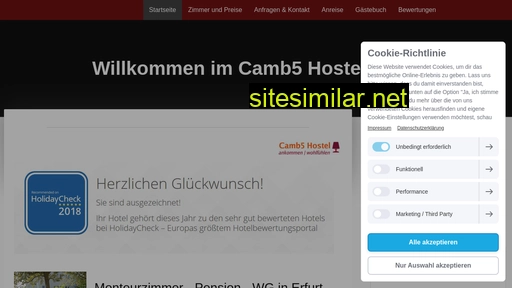 camb5hostel.de alternative sites