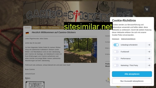 Camino-stickers similar sites