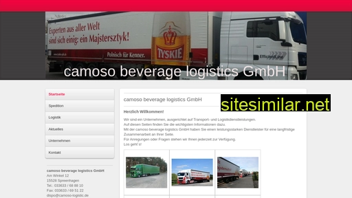 camoso-logistics.de alternative sites