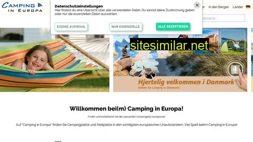 camping-in-europa.de alternative sites