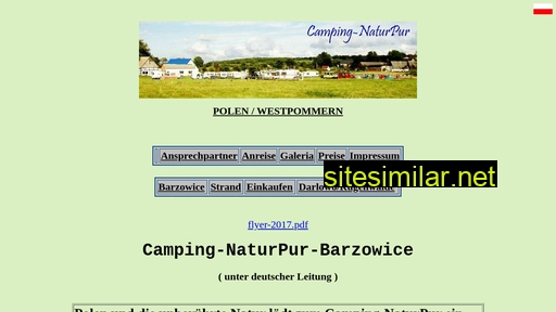 Camping-naturpur-barzowice similar sites