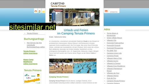 Camping-tenuta-primero similar sites