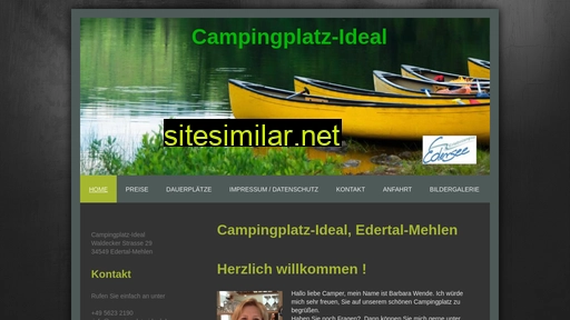 campingplatz-ideal.de alternative sites