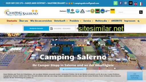 campingsalerno.de alternative sites
