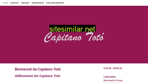 capitano-toto.de alternative sites