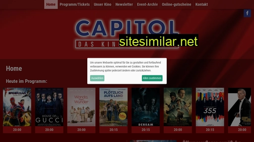 Capitol-cine-center similar sites