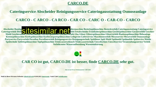 carco.de alternative sites