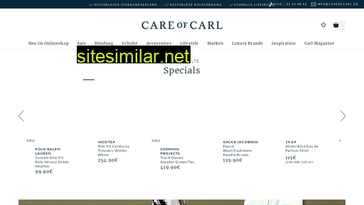 careofcarl.de alternative sites