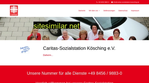 caritas-sozialstation-koesching.de alternative sites