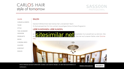 carlos-hair.de alternative sites