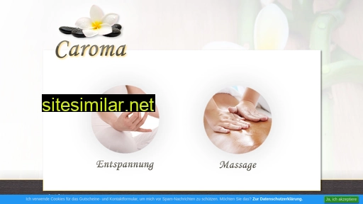 caroma-wellness.de alternative sites
