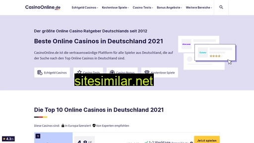 casinoonline.de alternative sites
