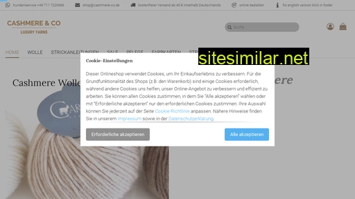 cashmere-co.de alternative sites