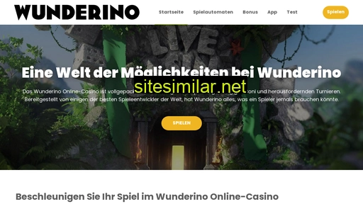Casino-wunderino similar sites