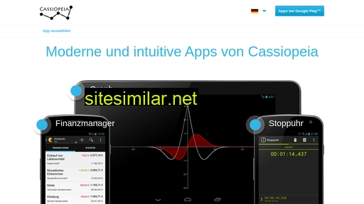 cassiopeia-applications.de alternative sites