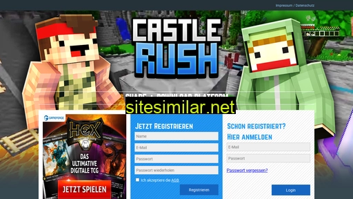 castlerush.de alternative sites