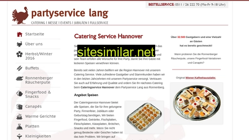 catering-service-hannover.de alternative sites