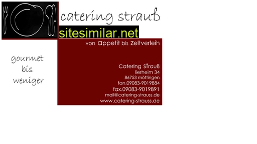catering-strauss.de alternative sites