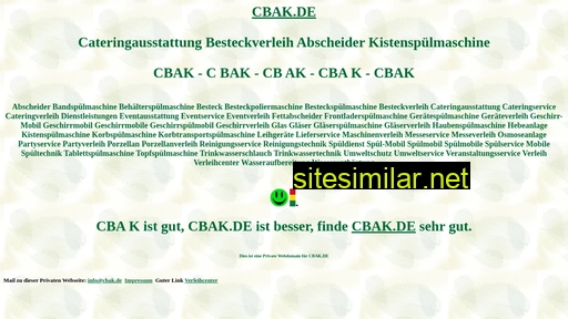 cbak.de alternative sites