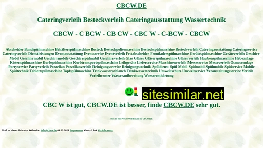 cbcw.de alternative sites