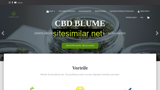 cbdblume.de alternative sites