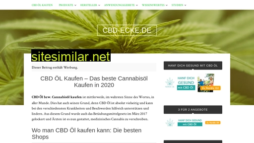 cbd-ecke.de alternative sites