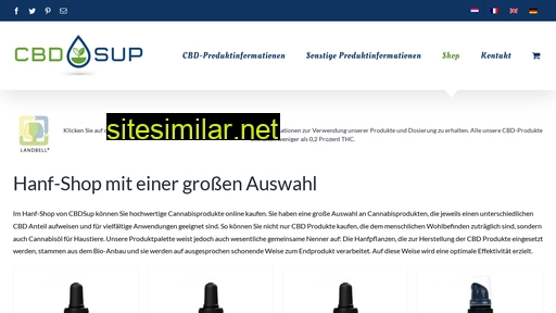cbdsup.de alternative sites