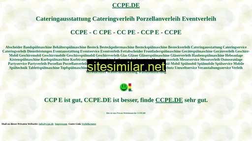 ccpe.de alternative sites