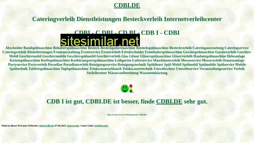 cdbi.de alternative sites