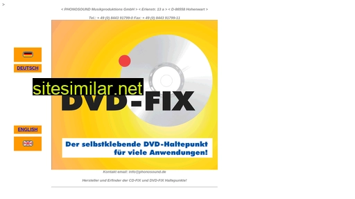 cd-fix.de alternative sites