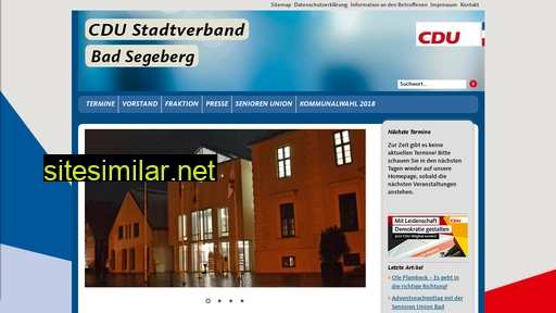cdu-bad-segeberg.de alternative sites