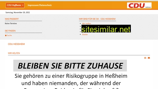 cdu-hessheim-heuchelheim.de alternative sites