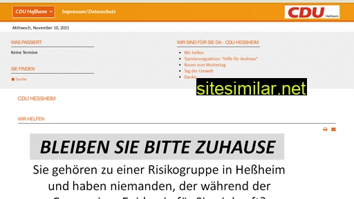 cdu-hessheim.de alternative sites