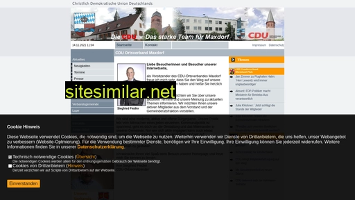 cdu-maxdorf.de alternative sites