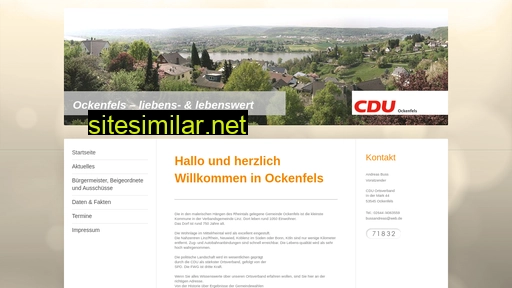 cdu-ockenfels.de alternative sites