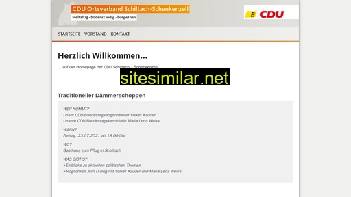 cdu-schiltach-schenkenzell.de alternative sites
