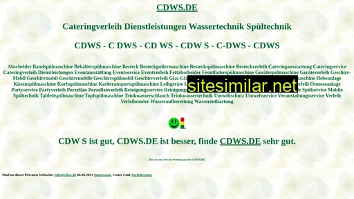 cdws.de alternative sites
