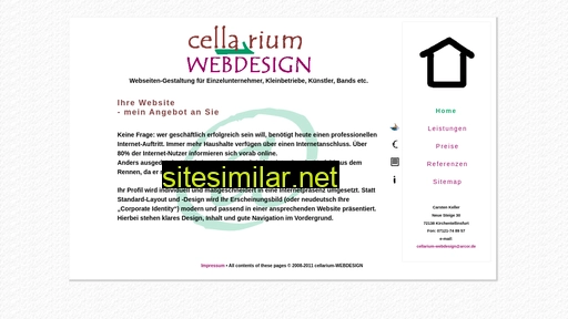 cellarium-webdesign.de alternative sites
