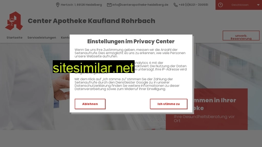 Centerapotheke-heidelberg-app similar sites