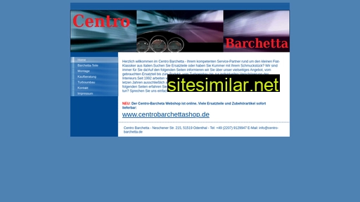 Centro-barchetta similar sites