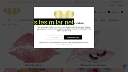 cfb-cosmetics.de alternative sites