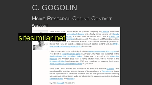 cgogolin.de alternative sites