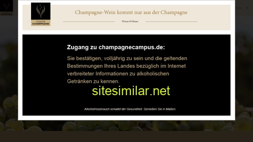 champagnecampus.de alternative sites