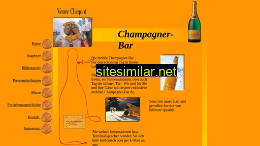 champagner-bar.de alternative sites