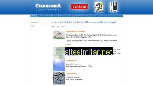 charisma-cd.de alternative sites