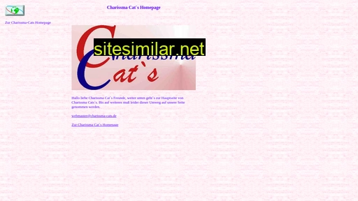charissma-cats.de alternative sites
