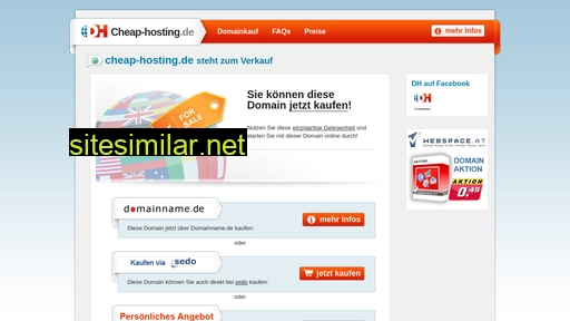 cheap-hosting.de alternative sites